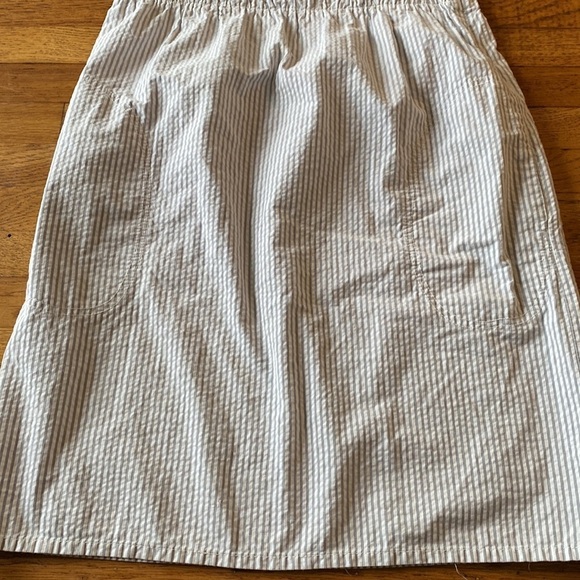 Zara Basic Striped Dress With Pockets Size M - Picture 6 of 6